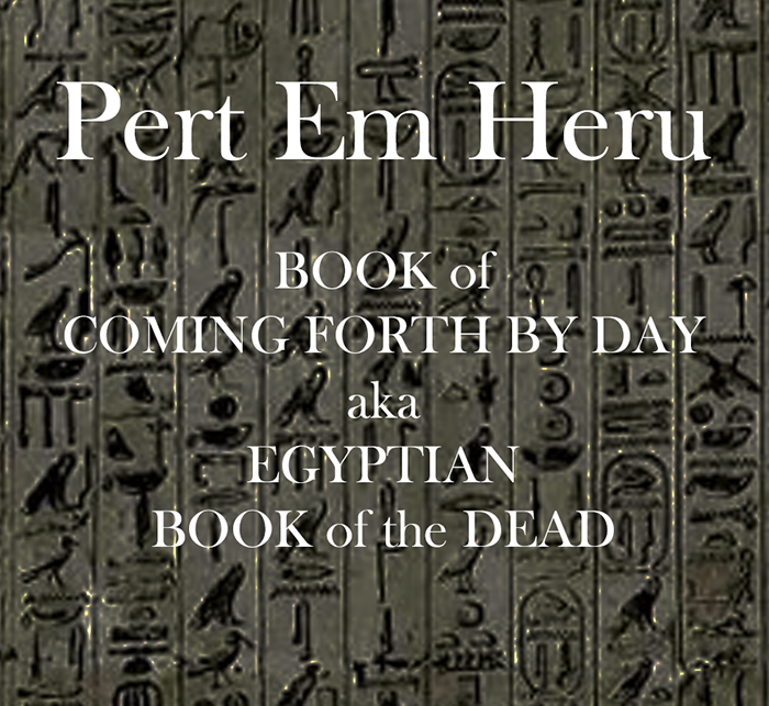 Pert Em Heru Book of Coming Forth by Day